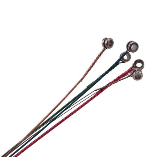 2 Sets of 6 Guitar Strings Replacement Steel String for Acoustic Guitar Guitar Changing Tool 2