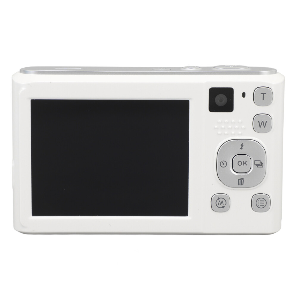 4K Uhd Digital Camera 48Mp 16X Zoom 2.8" Ips Vlogging White 8221384428910