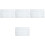 4Pièces Piano Clavier Electronique Transparente Durable Peva 5