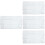 4Pièces Piano Clavier Electronique Transparente Durable Peva 8