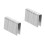 40Pièces Kit Agrafes Louvers Argentées Fiables Pour Réparation Volets 4