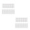 2Ensembles Pastilles Adhésives Polyvalentes Double Face Transparentes 9