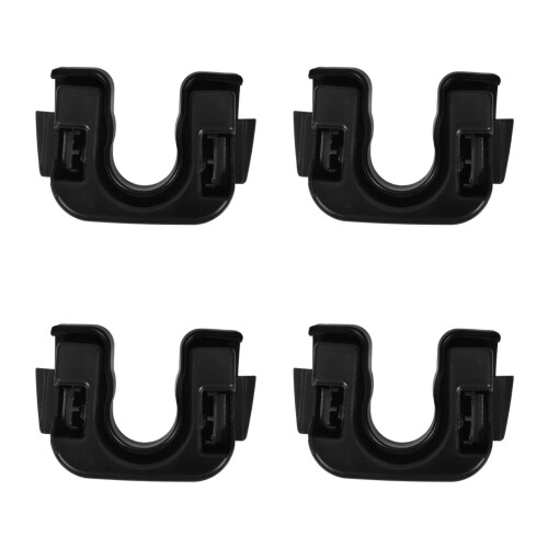 8Pièces Fixations De Rack De Toit Pe Noir Anti-Glissement 2