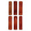 18Pièces Porte-Couverts Bois Marron Pour Décoration Table 1