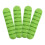 8Pièces Fixateurs Adhésifs Vert En Silicone Pour Organisation Câbles 1