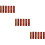 18Pièces Porte-Couverts Bois Marron Pour Décoration Table 10