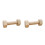 6Pièces Décoration Vis Bois Beige Multiusage Jouet Éducatif 7