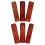 18Pièces Porte-Couverts Bois Marron Pour Décoration Table 2