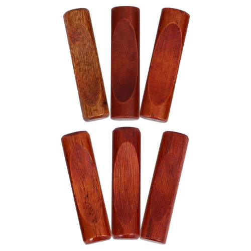 18Pièces Porte-Couverts Bois Marron Pour Décoration Table 1