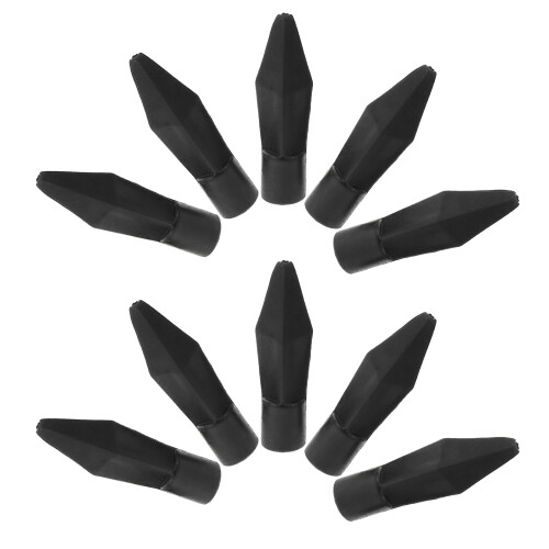 250Pièces Pointes De En Caoutchouc Noir Pour Remplacement Jeu 2
