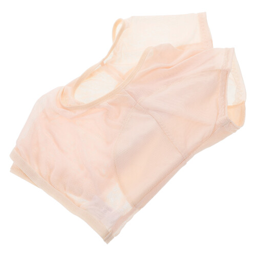 2Pcs Pink Polyester Underarm Sweat Vest Women's Sweatproof Undershirt 2