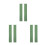 6Pièces À Sable Longs En Toile Réutilisables Vert Anti-Inondation 8