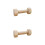 6Pièces Décoration Vis Bois Beige Multiusage Jouet Éducatif 8