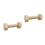 6Pièces Décoration Vis Bois Beige Multiusage Jouet Éducatif 3