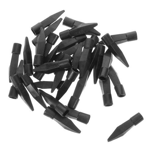 250Pièces Pointes De En Caoutchouc Noir Pour Remplacement Jeu