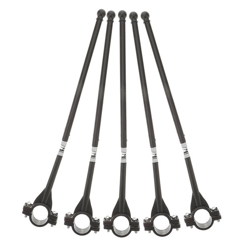20Pièces Support Noir ABS Fibre Pour Guidon 2