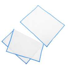 8Pièces Lingettes D'entretien Pour Flûte Coton Gaufrage Doux Portable
