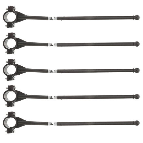 20Pièces Support Noir ABS Fibre Pour Guidon