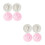 8Pièces Pâte Souvenir Empreintes Bébé Décoration Durable Sécurisée 9