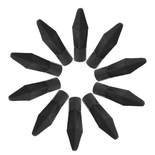 250Pièces Pointes De En Caoutchouc Noir Pour Remplacement Jeu 1