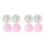 8Pièces Pâte Souvenir Empreintes Bébé Décoration Durable Sécurisée 4