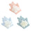 6Pièces Bain Exfoliants En Tissu Doux Durable 1