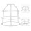 6Pièces Grille De Protection Pour Lampe Sécurisée 11