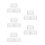 15Pcs Lightweight Acrylic Chalk Storage Box for Pool Gear 7
