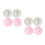 8Pièces Pâte Souvenir Empreintes Bébé Décoration Durable Sécurisée 5