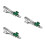 3Pièces Clips Pour Cravate Multifonction Tenue Formelle 8