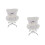2Pièces Siège Peluche Doux Clip Vent Décoration 4