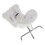 2Pièces Siège Peluche Doux Clip Vent Décoration 2