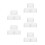 15Pcs Lightweight Acrylic Chalk Storage Box for Pool Gear 8