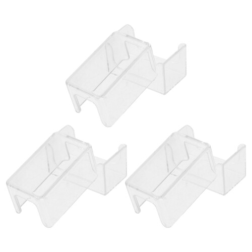15Pcs Lightweight Acrylic Chalk Storage Box for Pool Gear 1
