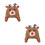 2Pièces Bonnet Bébé Tricoté Motif Cerf Et 5