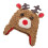 2Pièces Bonnet Bébé Tricoté Motif Cerf Et 2