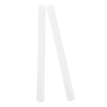 6Pcs White Plastic Dough Rollers Stable Multi-Purpose Baking Tools