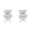 2Pièces Siège Peluche Doux Clip Vent Décoration 7
