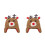 2Pièces Bonnet Bébé Tricoté Motif Cerf Et 9