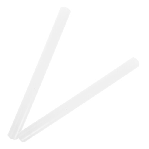 6Pcs White Plastic Dough Rollers Stable Multi-Purpose Baking Tools 2