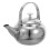 2Pcs Stainless Steel Tea Maker Pot with Removable Infuser Silver 2