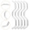 40Pcs Silver Galvanized Steel Trampoline Hooks Heavy Duty Replacement 11