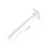100Pcs Small White Plastic Teaspoon Measuring Spoons for Kitchen Use 2