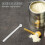 100Pcs Small White Plastic Teaspoon Measuring Spoons for Kitchen Use 5