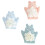 6Pièces Bain Exfoliants En Tissu Doux Durable 2