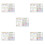 10Pcs Assorted Color Multiplication Chart Whiteboard for Classroom Use 7