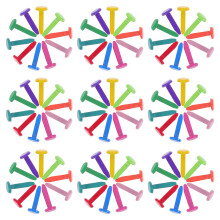 1750Pcs Multicolor Mini Iron Brads Split Leg Fasteners for DIY Crafts
