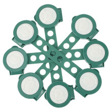 12Pcs Kids Protector Locks Green ABS Baby Safety Drawer Locks for Home