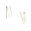 4Pcs Silver Metal Jewish Bible Reading Pointer with Chain for 5