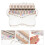 4Pièces Piano Pouce Transparent 17 Tons Kalimba Compact En 8